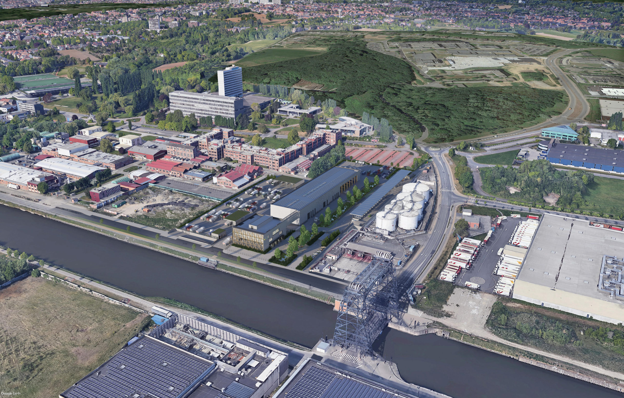 Brussel: een 6e gewestelijk Recypark in aanbouw, om het aanbod van Brusselse Recyparken te versterken